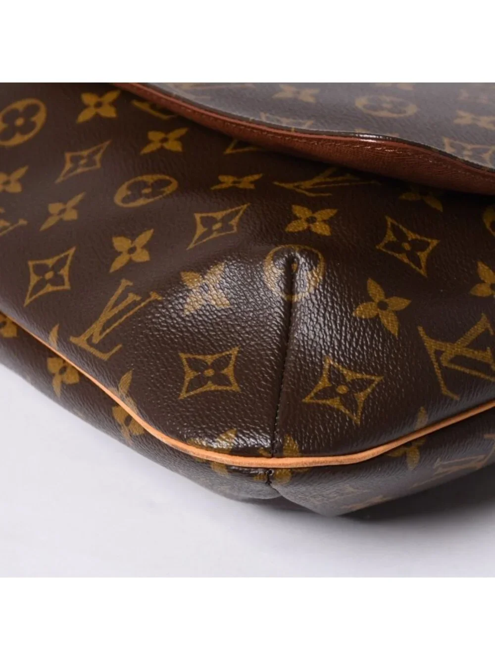 Louis Vuitton Monogram Musette Salsa Shoulder Bag Brown Vachetta Leather